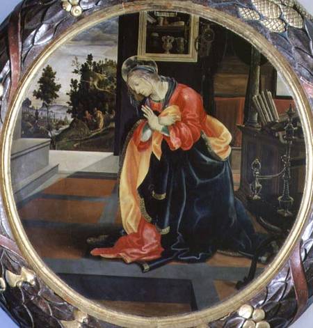 Virgin Annunciate van Filippino Lippi