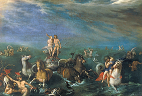 Neptun und Amphitrite. van Filippo Napoletano