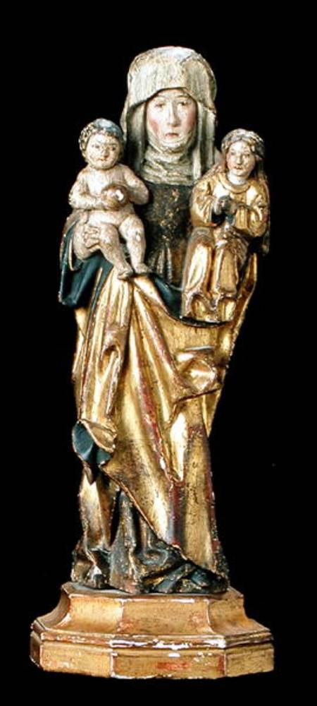 St. Anne with Madonna and Child van Flemish School