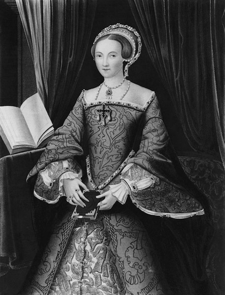 Portrait of Elizabeth I when Princess (1533-1603) van Flemish School