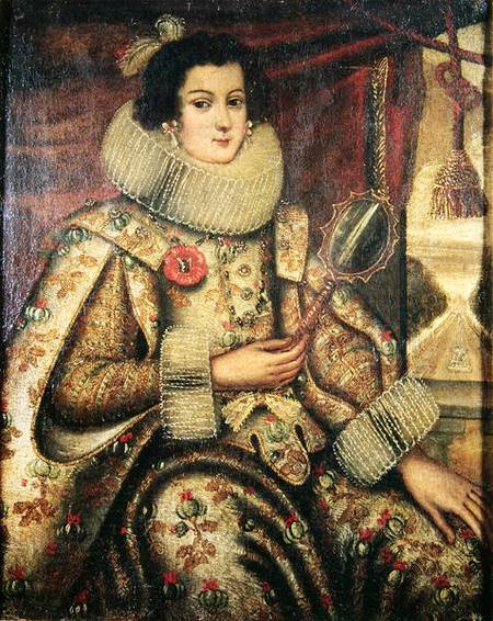 Margaret of Austria (1522-86) Duchess of Parma van Flemish School