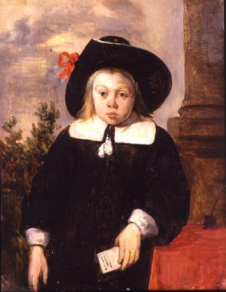 Portrait of a Boy van Flemish School