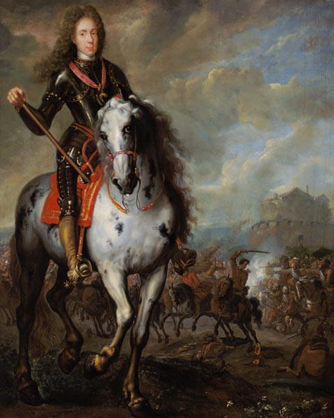Equestrian Portrait of Prince Eugene de Savoie (1663-1736)