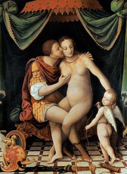 Mars and Venus van Fontainebleau School