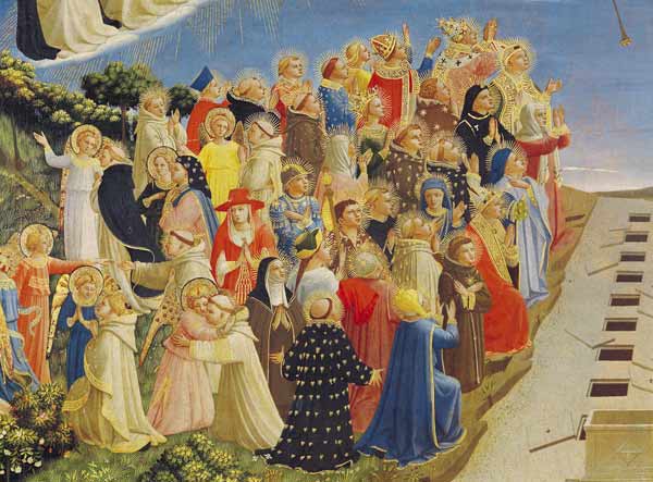 The Last Judgement  (detail) van Fra Beato Angelico