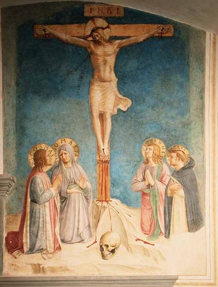 Crucifixion with SS. Cosmas, John and Peter Martyr van Fra Beato Angelico