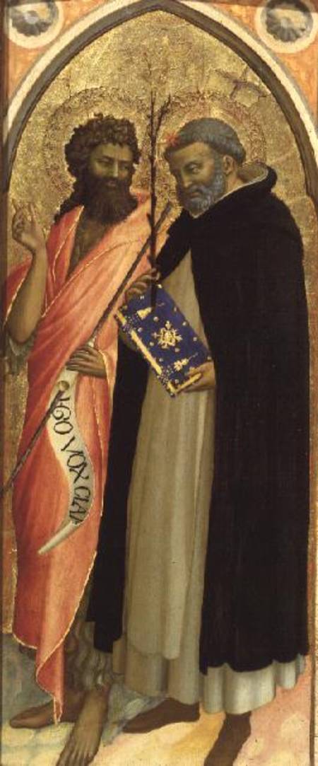 St. John the Baptist and St. Dominic (panel) van Fra Beato Angelico
