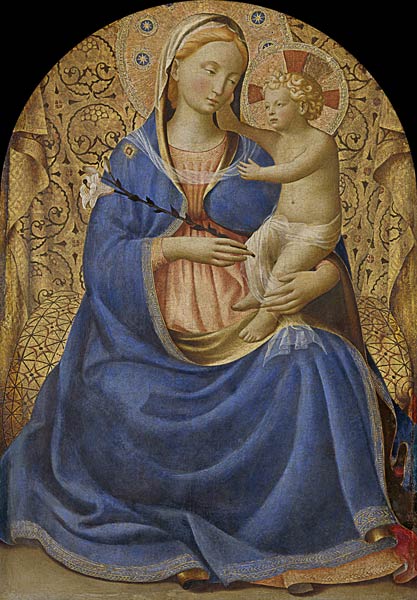 The Virgin of Humility (Madonna dell' Umilitá) van Fra Beato Angelico