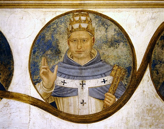 Pope Innocent V van Fra Beato Angelico