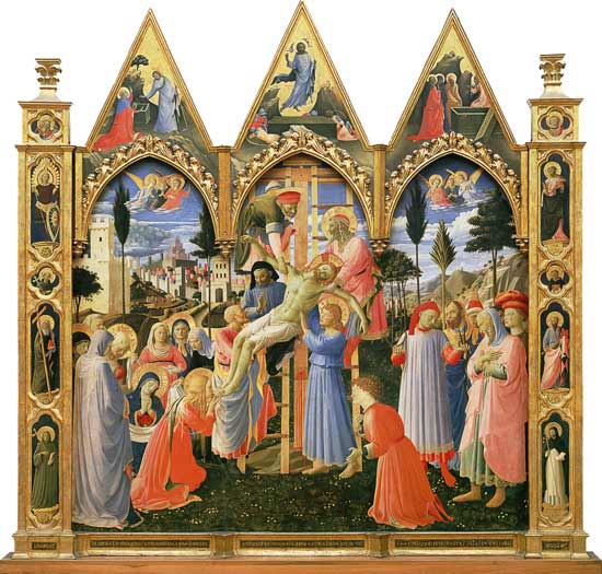 Santa Trinita Altarpiece van Fra Beato Angelico