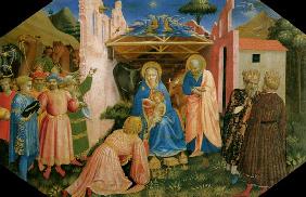 Die Anbetung der Könige Predella des Altars Verkündigung Mariae
