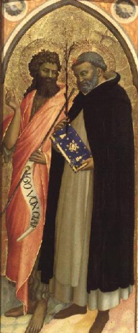 St. John the Baptist and St. Dominic (panel)