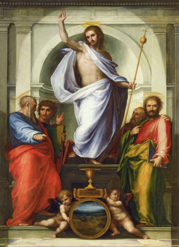 Salvator Mundi. van Fra Bartolomeo