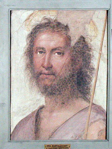 St. John the Baptist (fresco) van Fra Bartolommeo