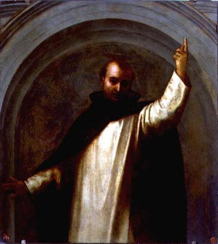 Portrait of Saint Vincenzo Ferrari van Fra Bartolommeo