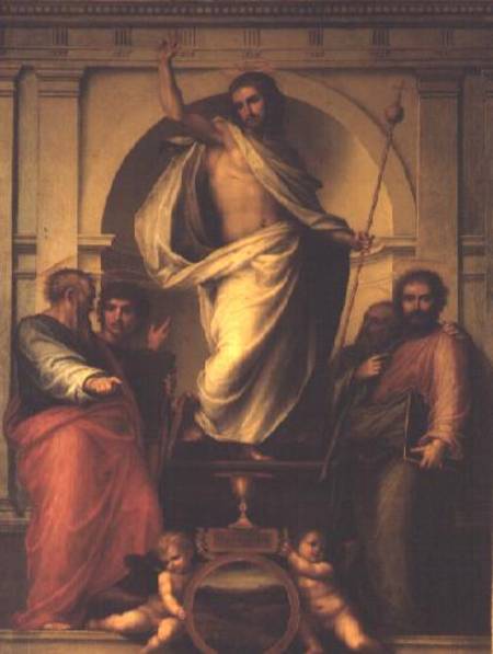 The Resurrection of Christ (altarpiece) van Fra Bartolommeo