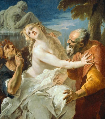 Suzanna and the Elders van Francesco Bernardini