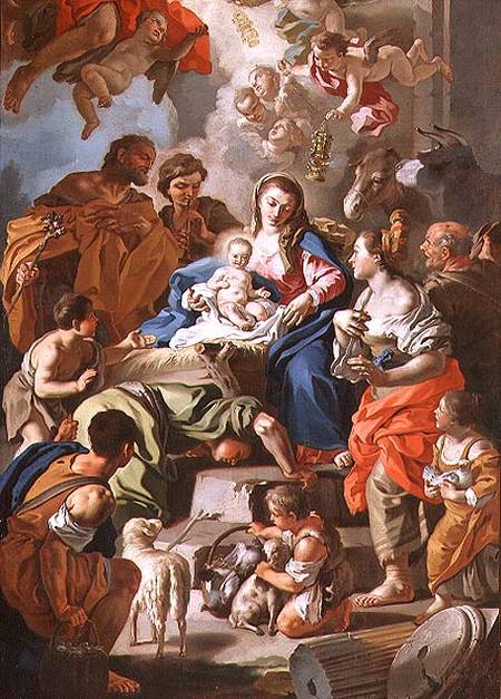 The Adoration of the Shepherds van Francesco de Mura