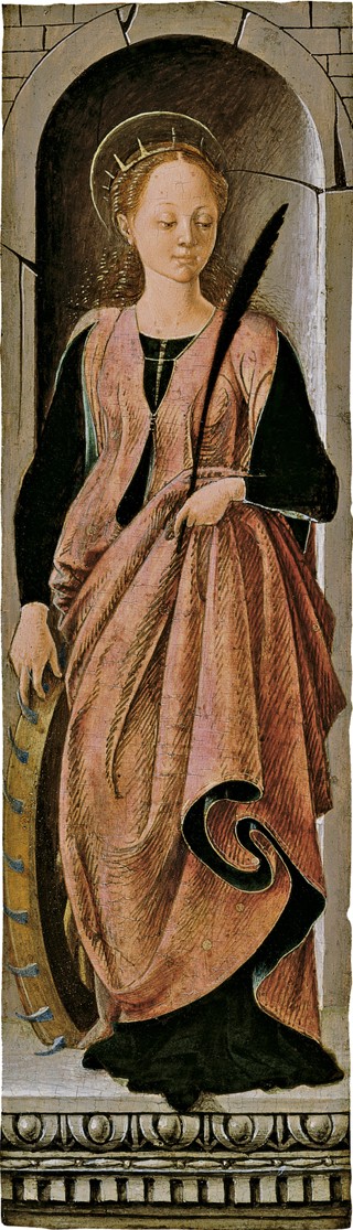 Saint Catherine van Francesco del Cossa