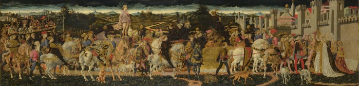 The Triumph of David van Francesco di Stefano Pesellino
