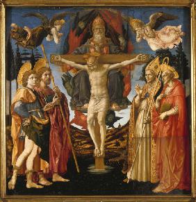 The Holy Trinity (Panel of the Pistoia Santa Trinità Altarpiece)