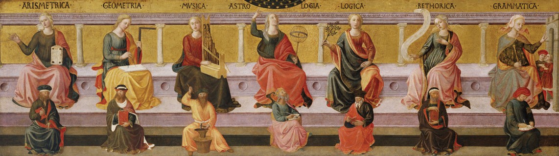 The Seven Liberal Arts van Francesco di Stefano Pesellino