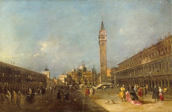 Piazza San Marco. van Francesco Guardi