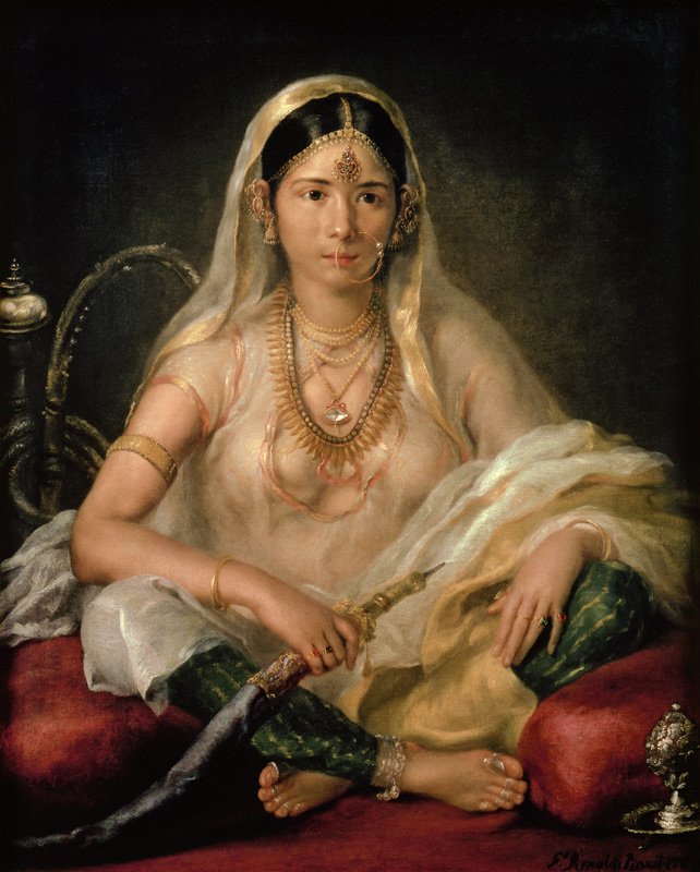 Portrait of a Mogul Lady van Francesco Renaldi