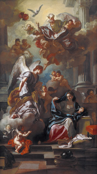 The Annunciation van Francesco Solimena
