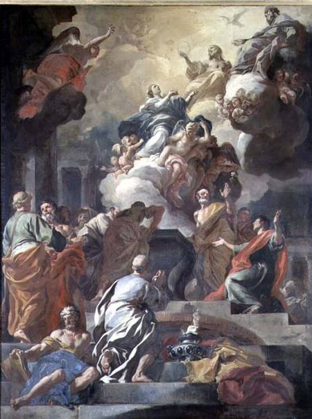 The Assumption of the Virgin van Francesco Solimena