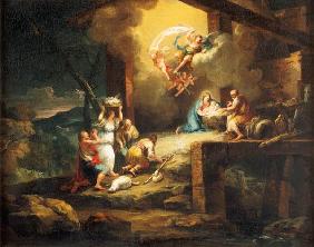 Geburt Christi mit Anbetung der Hirten