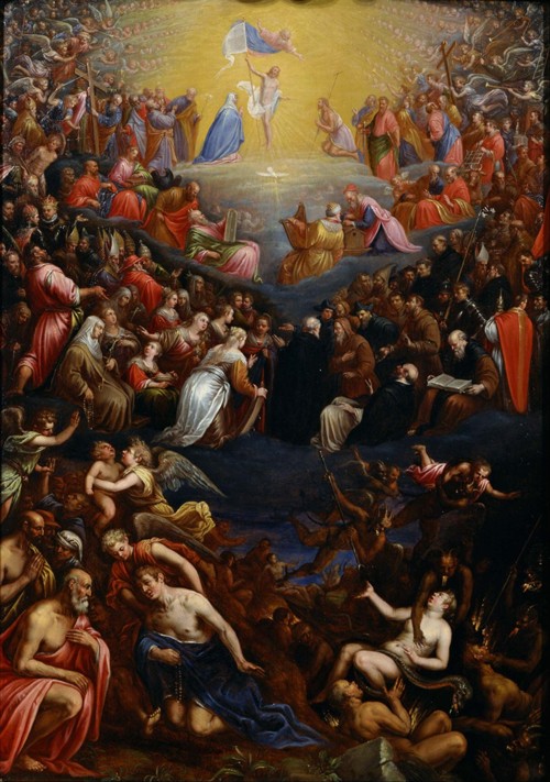The Last Judgment van Francesco (Francesco da Ponte) Bassano