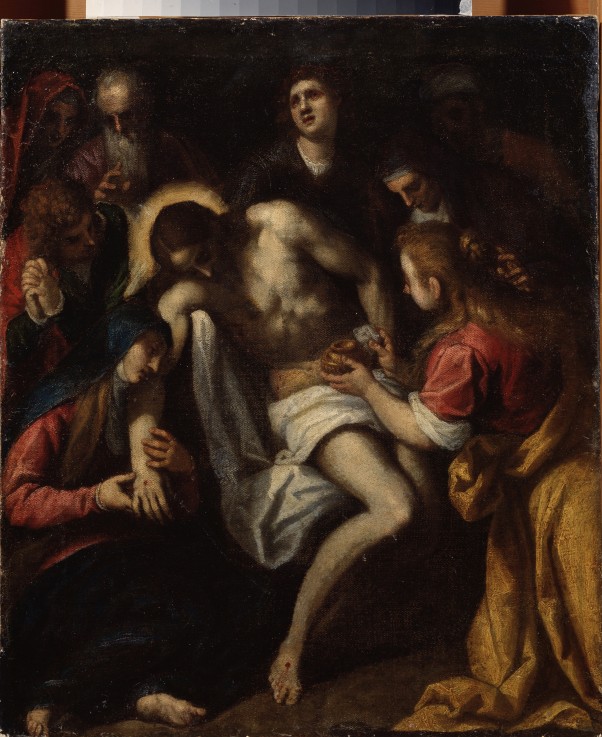 The Lamentation over Christ van Francesco (Francesco da Ponte) Bassano