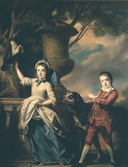 The Children of Sir Edward and Dame Ann Astley van Francis Cotes