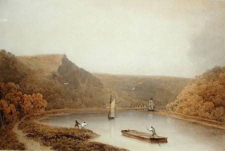 The Avon Gorge near Bristol van Francis Danby