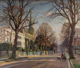 Spring in the Suburbs, 1925