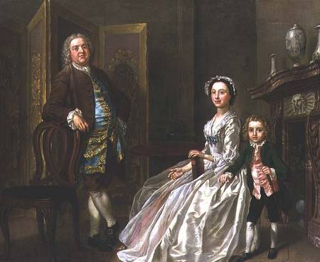 The Bedford Family, also known as the Walpole Family van Francis Hayman
