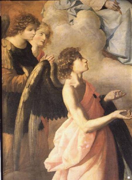 Angels: Detail from The Apotheosis of St. Jerome van Francisco de Zurbarán (y Salazar)