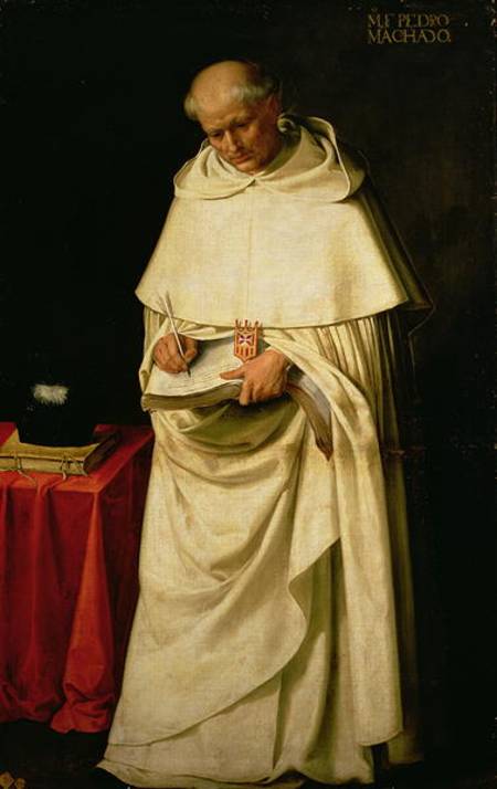 Brother Pedro Machado (d.1604) van Francisco de Zurbarán (y Salazar)