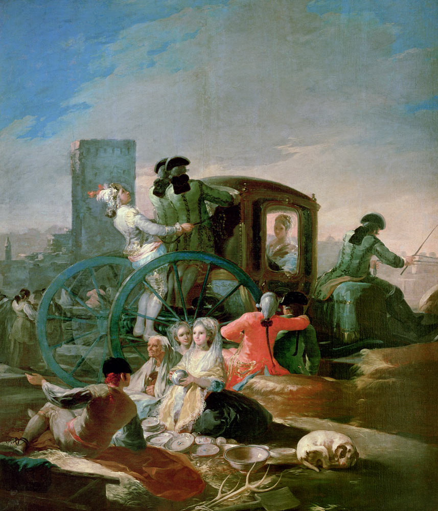 The Dish Seller van Francisco José de Goya