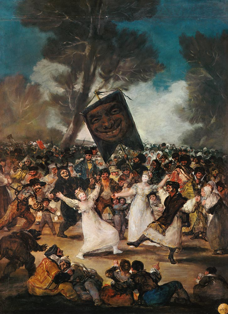 El entierro de sardina, F.de Goya van Francisco José de Goya