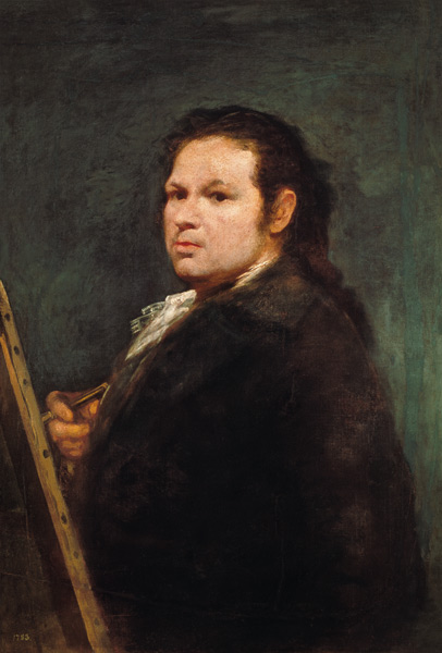 Self portrait van Francisco José de Goya
