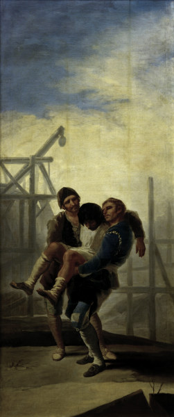 The Injured Moor van Francisco José de Goya