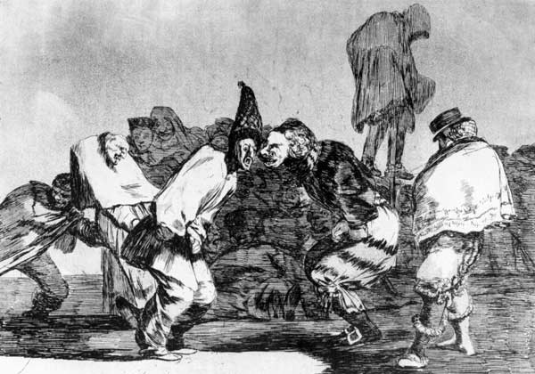 Disparate de Carnabal van Francisco José de Goya