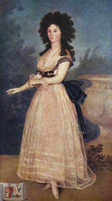 Dona Tadea Arias de Enriquez van Francisco José de Goya