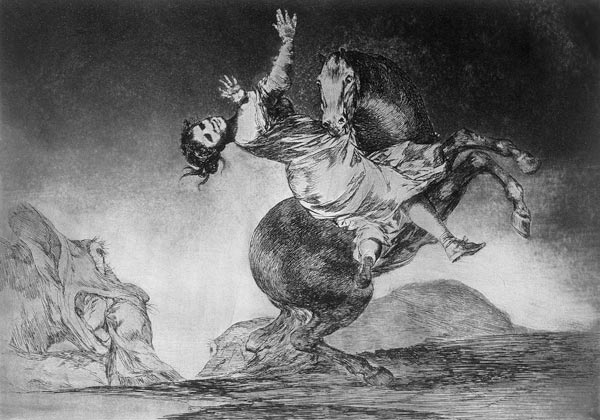 El caballo raptor van Francisco José de Goya