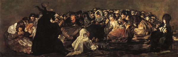Hexensabbat van Francisco José de Goya