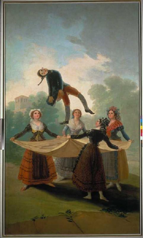 Der Hampelmann van Francisco José de Goya