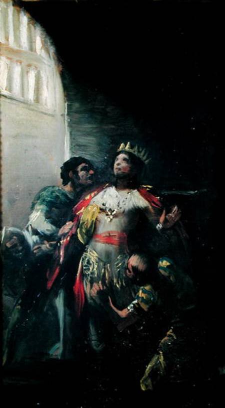 St. Hermengild (d.585) in Prison van Francisco José de Goya