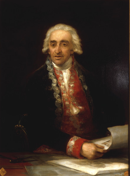 Juan de Villanueva , Portrait by Goya van Francisco José de Goya